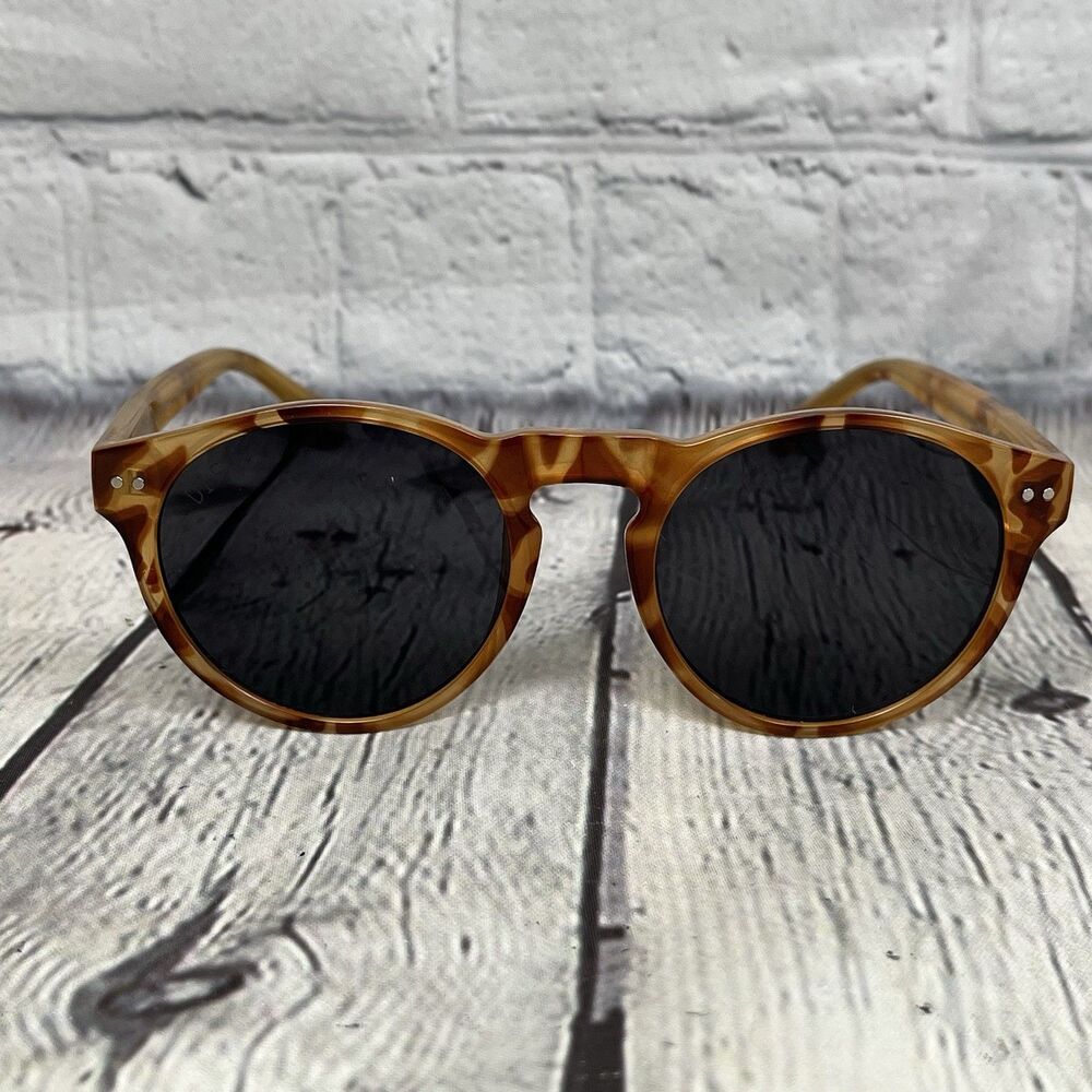 DIFF Sunglasses Cody DE01-0166 SLGRN Tortoise Frame Gray Lenses Eyewear - Picture 3 of 11